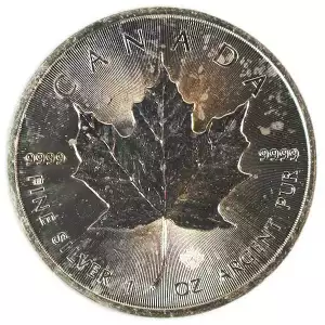 Any Year 1 oz Canadian Silver Maple Leaf Coin - Low Premium (LP) (2)