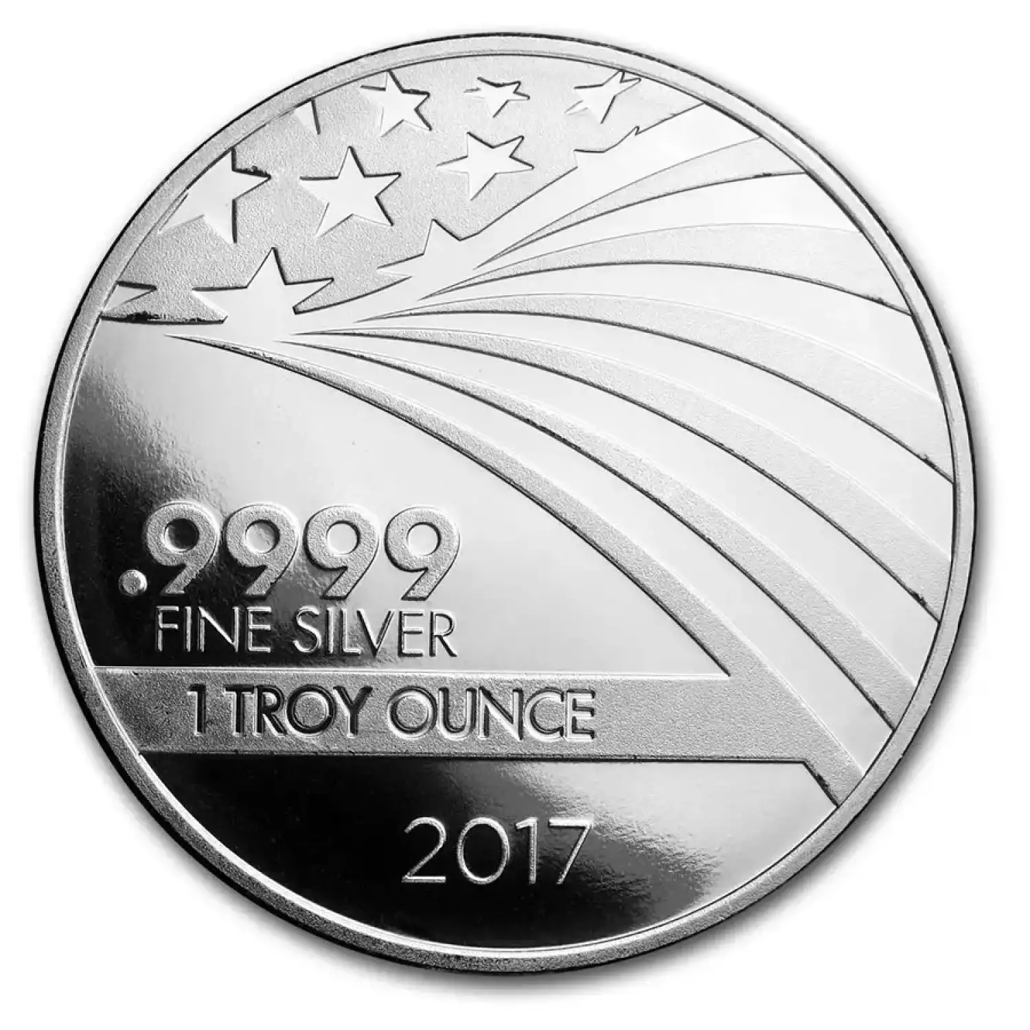 Any Year 1 oz Silver Round - APMEX/RMC (.9999 Fine, Co-Branded)