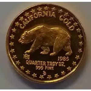 Any Year  1/4oz California Golden Bear (2)