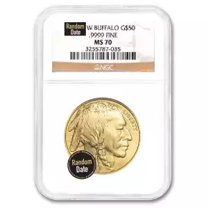 Any Year - 1oz Gold Buffalo  - NGC - MS 70