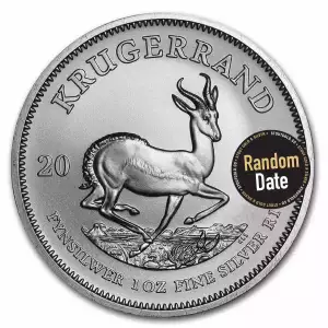 Any Year 1oz South Africa Silver Krugerrand (2)