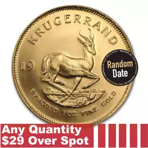 Any Year 1oz South African Gold Krugerrand (3)
