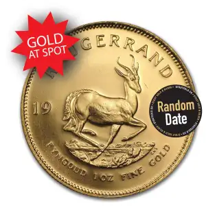 Any Year 1oz South African Gold Krugerrand (5)