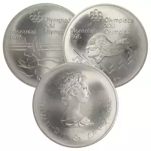 Any Year Canadian $10 Olympic Silver Coin (Varied Year and Design)