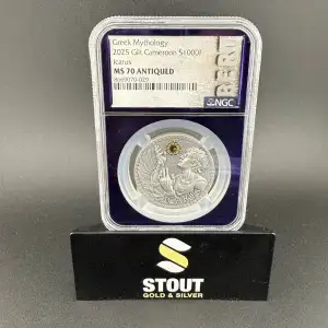 Cameroon Greek Mythology | Icarus 1oz Silver Coin