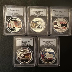 Discover Australia 5-Coin Silver Proof Set (4)