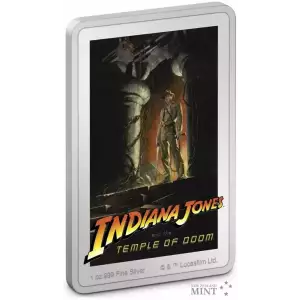 Indiana Jones and the Temple of Doom 1oz Silver Coin