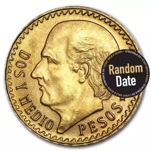 Mexico 2.5 Peso Gold Coin (2)
