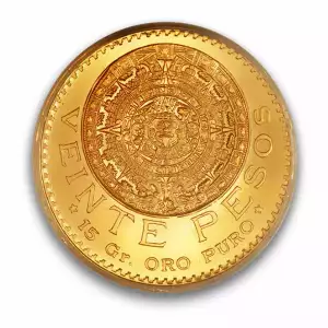 Mexico 20 Peso Gold Coin 