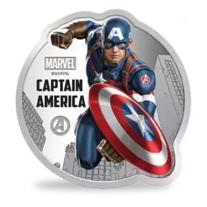 MMTC-PAMP Marvel Comics Captain America 1oz Silver Coin