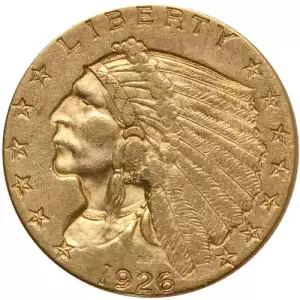 Pre-33 $2.50 Indian Gold Quarter Eagle Coin