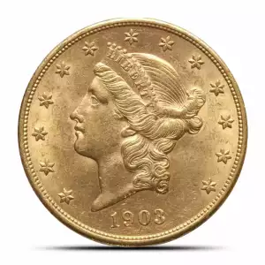 Pre-33 $20 Liberty Gold Double Eagle Coin (BU) (3)