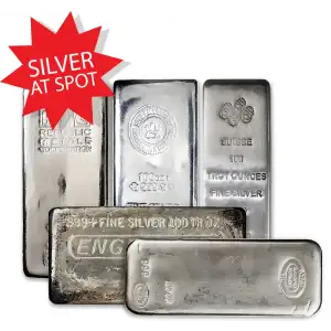 Random Mint 100oz Silver Bar | Our Choice (3)