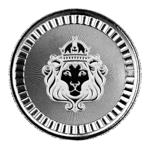 Scottsdale Mint 1/2oz Lion Silver Rounds (5)
