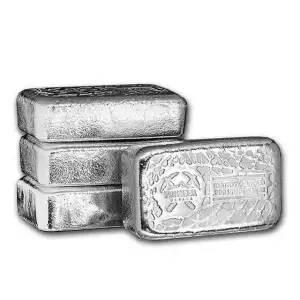 Pioneer Metals 10 oz Cast Silver Bar
