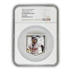 2025 Niue 3 oz Silver $5 MLB Players Series: Ronald Acuna Jr. | NGC PF70 Ultra Cameo  (4)