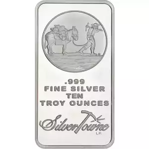 10oz  SilverTowne Prospector Silver Bar 