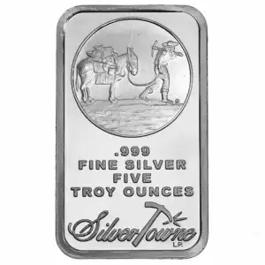 5 oz SilverTowne Prospector Silver Bar (1)