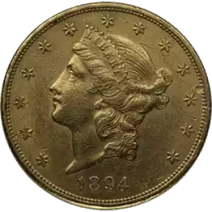 Pre-33 $20 Liberty Gold Double Eagle Coin (XF)