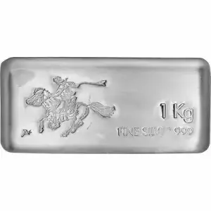 1 Kilo SilverTowne Pony Silver Bar (New)