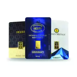 Random Brand 1/2 Gram Gold Bar - With Assay (4)