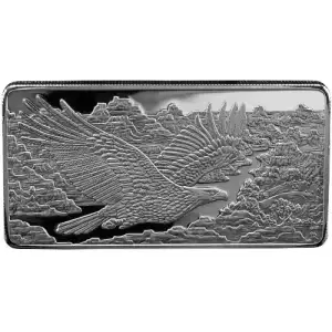 10oz Silver Republic Metals Eagle Silver Bar (SEALED)