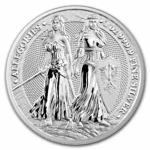 2022 1 oz Silver Germania Allegories Polonia