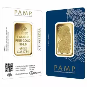 1oz PAMP Gold Bar - Lady Fortuna Veriscan Assay (5)
