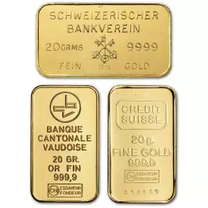 Random Brand 2.5 Gram Gold Bar | Secondary Market (No Assay)  [DUPLICATE for #510759] (3)