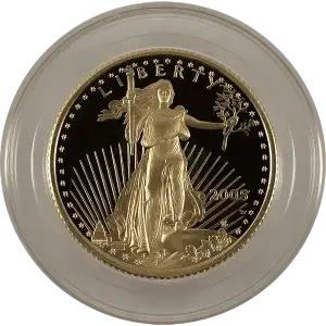 Any Year - 1/4oz Proof American Gold Eagle - Capsule Only