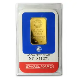1oz Engelhard Gold Bar