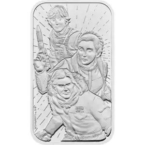 2024 Great Britain STAR WARS Light Side 1 Oz Silver Bar