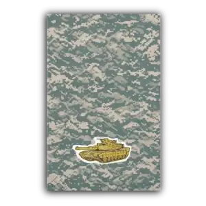 U.S. Army Tank 1/1000 oz Gold Medal in Card (2)