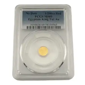 1/200th oz Gold King Tut Round