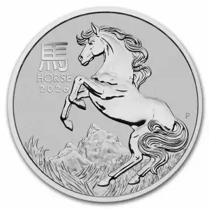 2026 Australia 1 oz Gold Lunar Horse BU (Series III) [DUPLICATE for #510799]