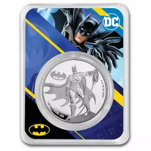 2023 Samoa 1 oz Silver DC Comics Batman BU (with TEP)