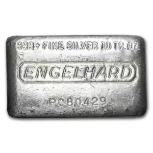 10oz Engelhard Cast Bar - Waffle Back 10th Series P