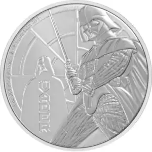 2022 1 oz Niue Silver Star Wars Darth Vader Coin (BU)