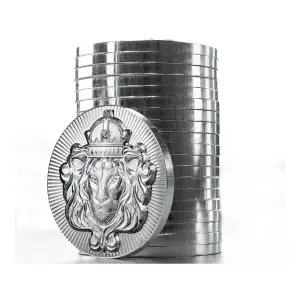 Scottsdale Mint 1oz Silver Stacker Round (5)