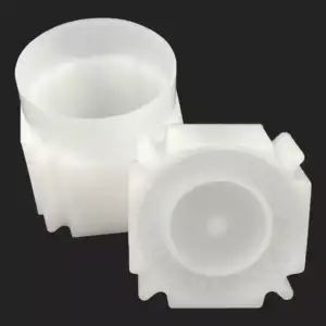 Coin Safe Square Tube, Medallion Size -- 10 Medallion Half Tube Size