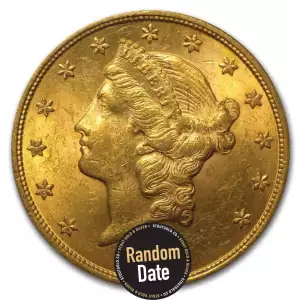 Liberty Head $20 (1849 - 1907) - BU