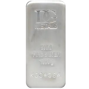 Dillon Gage 1 Kilo Silver Bar