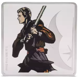 2025 Agoro Star Wars Allies | Anakin Skywalker & Padme Amidala 1oz Silver Medallion