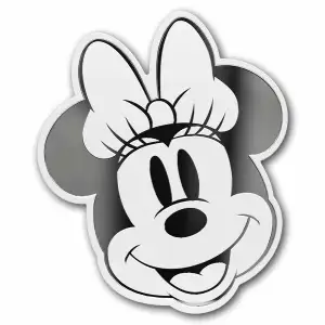 2026 Niue 1/2 oz Silver $1 Disney Expressions: Minnie Mouse