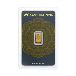 1 Gram ASAHI Gold Bar (In Assay)