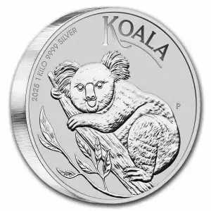 2025 1 Kilo Australian Perth Mint Silver Koala