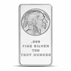 10oz SilverTowne Buffalo Silver Bar