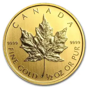 Any Year 1/2oz Canadian Gold Maple Leaf (2)
