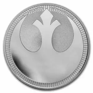 2022 Niue 1 oz Silver $2 Star Wars: Rebel Alliance Bullion