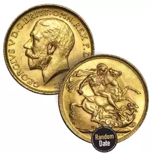 Any Year British Gold Sovereign King George V